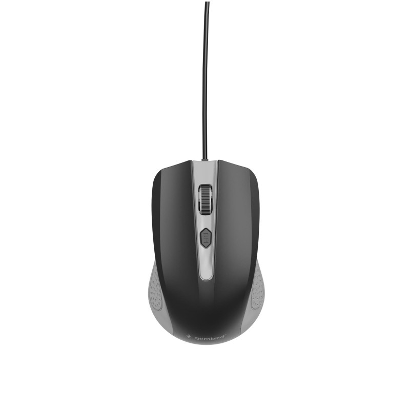 MOUSE USB OPTICAL GREY/BLACK/MUS-4B-01-GB GEMBIRD