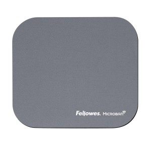 MOUSE PAD MICROBAN/SILVER 5934005 FELLOWES