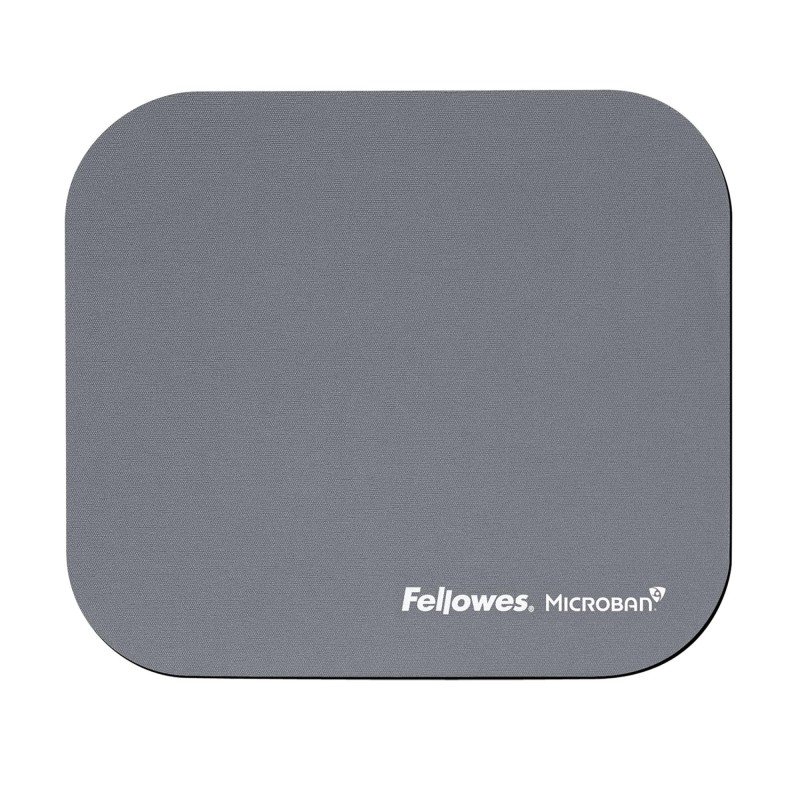 MOUSE PAD MICROBAN/SILVER 5934005 FELLOWES