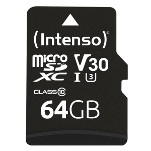 MEMORY MICRO SDXC 64GB C10/W/ADAPTER 3433490 INTENSO