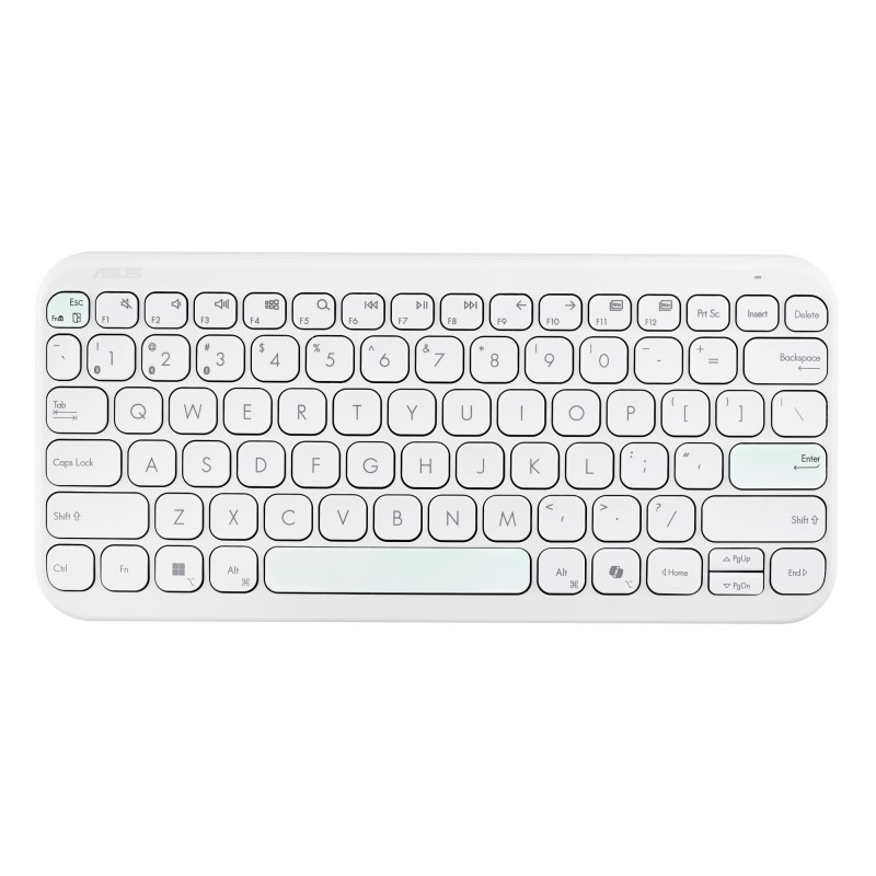 KEYBOARD WRL KW100 WHITE/90XB0880-BKB4F0 ASUS