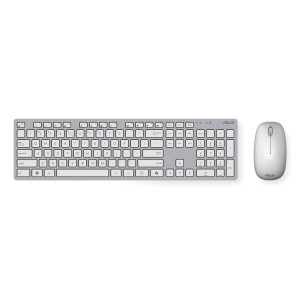 KEYBOARD +MOUSE WRL OPT. W5000/WHITE 90XB0430-BKM3D0 ASUS