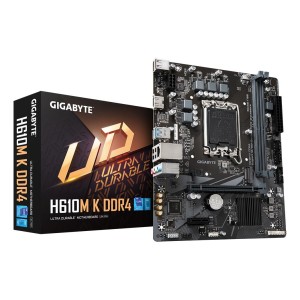 Mainboard|GIGABYTE|Intel H610|LGA1700|Micro-ATX|Memory DDR4|Memory slots 2|H610MKDDR42.0