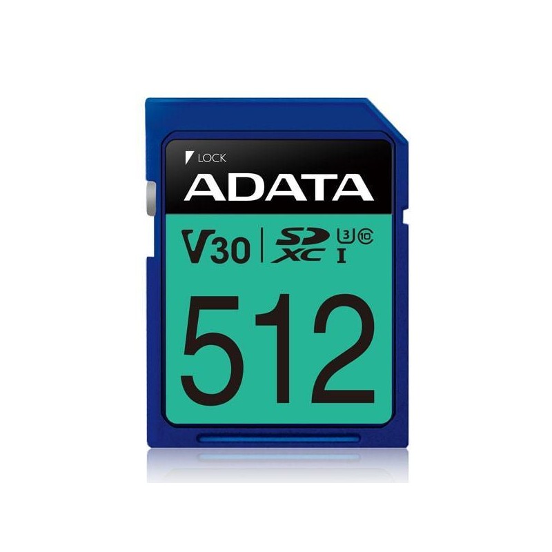 MEMORY SDXC 512GB V30/ASDX512GUI3V30S-R ADATA