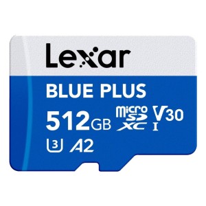 MEMORY MICRO SDXC 512GB UHS-I/W/A LMSBLPL512G-BNANG LEXAR