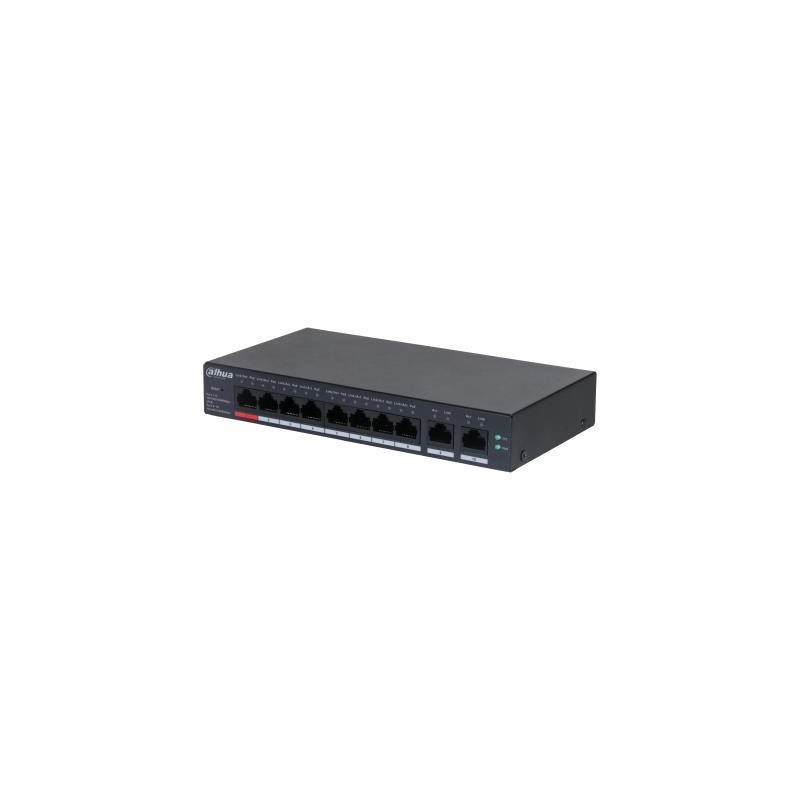 Switch|DAHUA|CS4010-8GT-110|Type L2|Desktop/pedestal|8x10Base-T / 100Base-TX / 1000Base-T|PoE ports 8|DH-CS4010-8GT-110