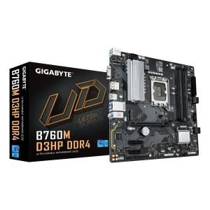 Mainboard|GIGABYTE|Intel B760 Express|LGA1700|Micro-ATX|Memory DDR4|Memory slots 4|2xPCI-Express 3.0 1x|1xPCI-Express 4.0 16x|2x