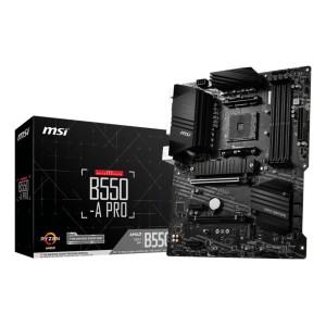 Mainboard|MSI|AMD B550|SAM4|ATX|2xPCI-Express 3.0 1x|1xPCI-Express 3.0 4x|2xM.2|1xPCI-Express 4.0 16x|Memory DDR4|Memory slots 4