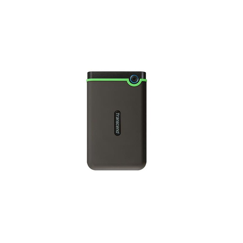 External HDD|TRANSCEND|StoreJet|2TB|USB 3.0|Colour Green|TS2TSJ25M3S