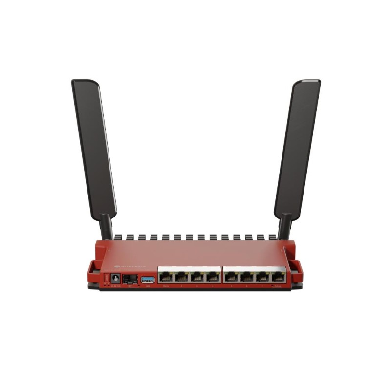 Wireless Router|MIKROTIK|Wireless Router|Wi-Fi 6|IEEE 802.11ax|USB 3.0|8x10/100/1000M|1xSPF|Number of antennas 2|L009UIGS-2HAXD-