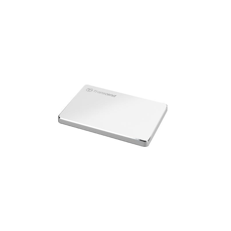External HDD|TRANSCEND|StoreJet|2TB|USB 3.1|Colour Silver|TS2TSJ25C3S