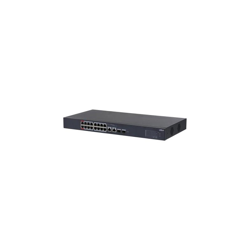 Switch|DAHUA|CS4218-16ET-240|Type L2|Desktop/pedestal|16x10Base-T / 100Base-TX|PoE ports 16|DH-CS4218-16ET-240