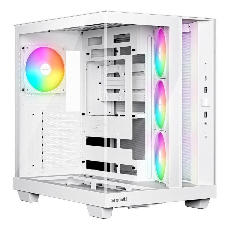 Case|BE QUIET|ATX/micro ATX/Mini-ITX|White|Midi Tower|PC|BGW86