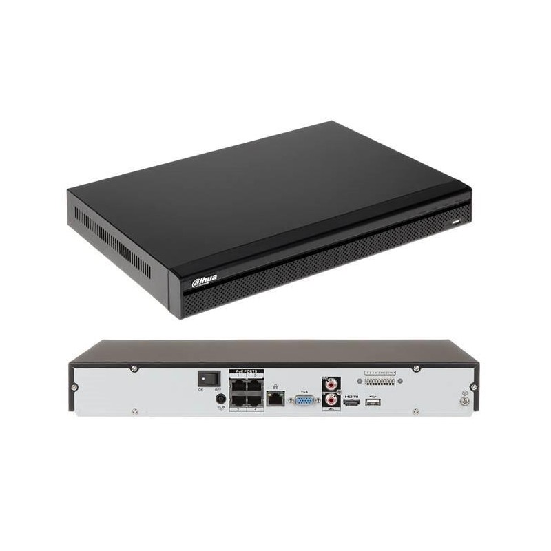 NET VIDEO RECORDER 4CH 4POE/NVR4204-P-4KS2/L DAHUA