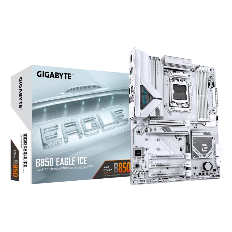 Mainboard|GIGABYTE|AMD B850|SAM5|ATX|Memory DDR5|Memory slots 4|2xPCI-Express 3.0 1x|1xPCI-Express 4.0 4x |1xPCI-Express 5.0 16x