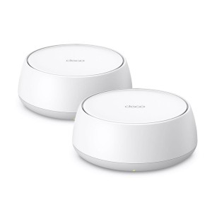 Wireless Router|TP-LINK|Wireless Router|2-pack|3600 Mbps|Mesh|LAN WAN ports 2|Number of antennas 4|DECOBE25(2-PACK)