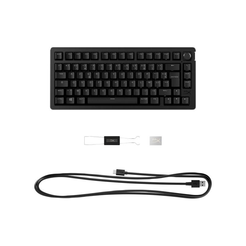 KEYBOARD ALLOY RISE 75 S BLACK/7G7A4AA ABA HYPERX