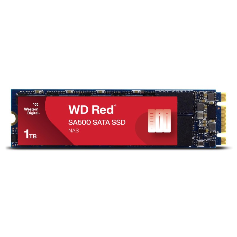 SSD|SANDISK|Red SA500|POWERED BY SANDISK|1TB|M.2|Write speed 530 MBytes/sec|Read speed 560 MBytes/sec|2.38mm|TBW 600 TB|MTBF 200
