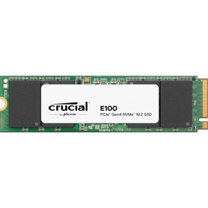SSD|CRUCIAL|E100|2TB|M.2|NVMe|Write speed 4500 MBytes/sec|Read speed 5000 MBytes/sec|CT2000E100SSD8