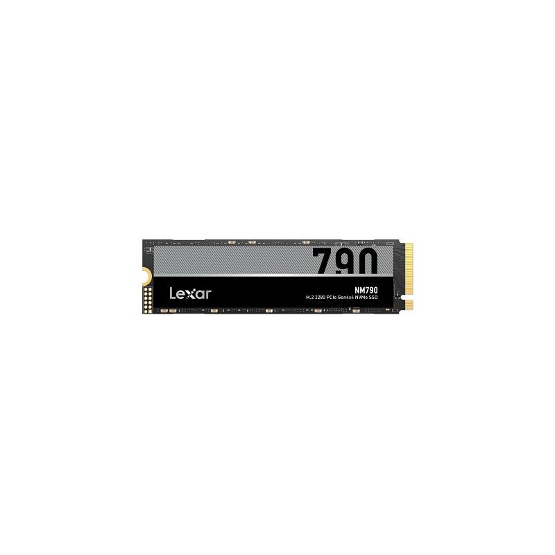 SSD|LEXAR|NM790|2TB|M.2|PCIe Gen4|NVMe|Write speed 6500 MBytes/sec|Read speed 7400 MBytes/sec|2.45mm|TBW 1500 TB|MTBF 1500000 ho