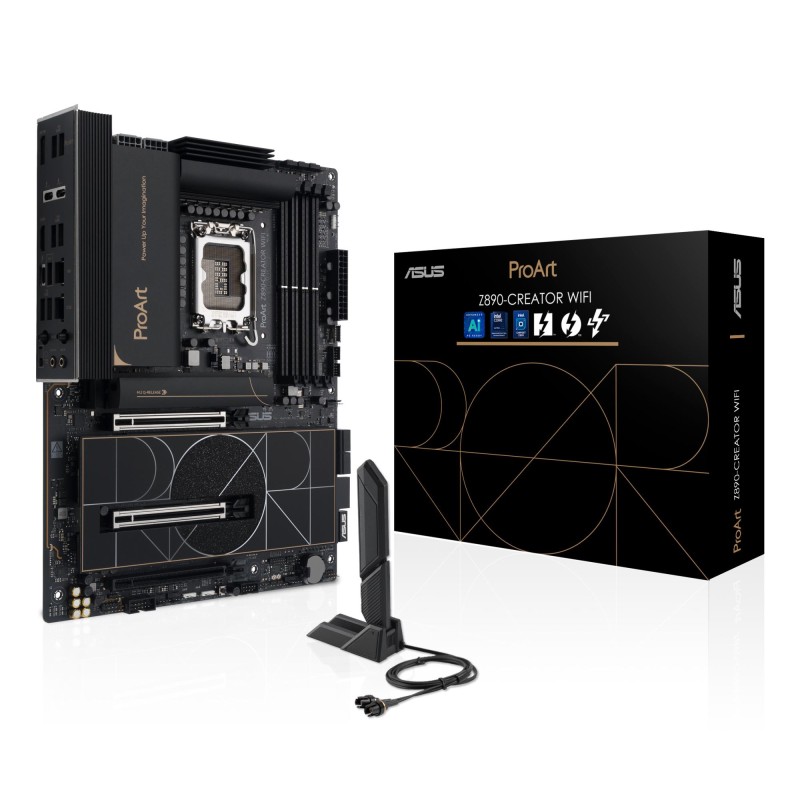 Mainboard|ASUS|Intel Z890|LGA1851|ATX|Memory DDR5|Memory slots 4|1xPCI-Express 4.0 16x|2xPCI-Express 5.0 16x|5xM.2|1xHDMI|1xDisp