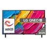 TV Set|LG|75"|4K/Smart|3840x2160|Wireless LAN|Bluetooth|webOS|Black|75QNED80A3A
