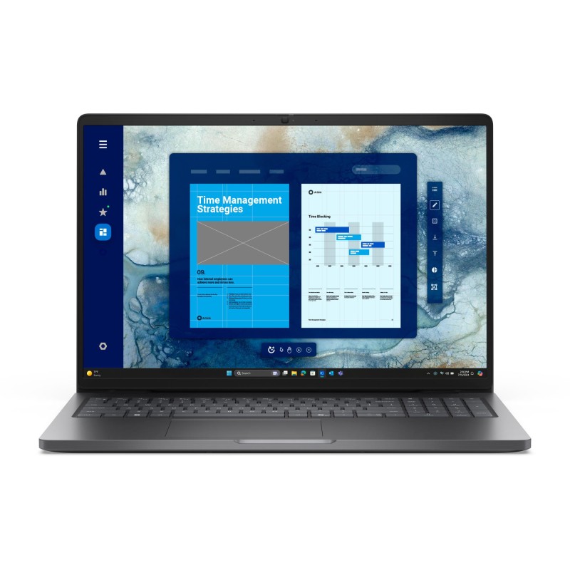 Notebook|DELL|Pro|Pro 16 (PC16250)|CPU Core 3|100U|1200 MHz|16"|RAM 8GB|DDR5|5600 MHz|SSD 512GB|Intel graphics|Integrated|ENG|Wi