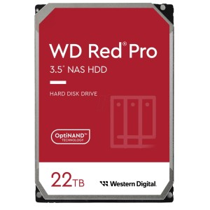 HDD|WESTERN DIGITAL|Red Pro|22TB|SATA|512 MB|7200 rpm|3,5"|WD221KFGX