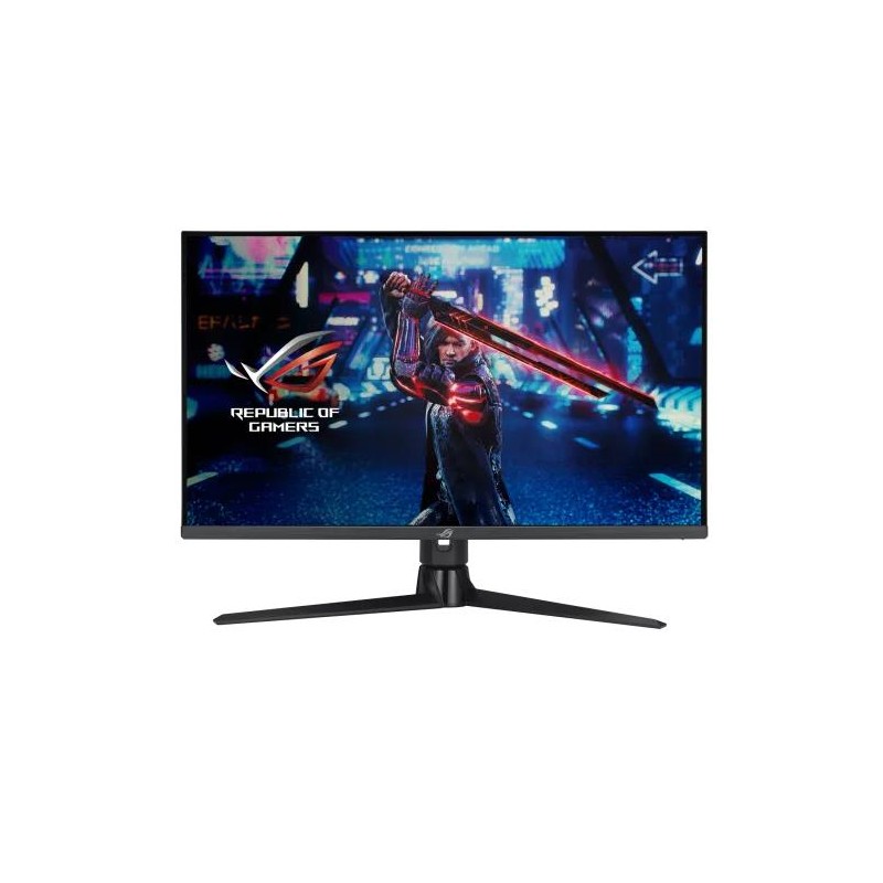 LCD Monitor|ASUS|32"|Gaming/4K|Panel IPS|3840x2160|16:9|160Hz|Matte|1 ms|Swivel|Height adjustable|Tilt|Colour Black|90LM08B0-B01