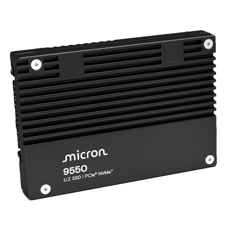 SSD|MICRON|SSD series 9550 MAX|6.4TB|NVMe|NAND flash technology 3D TLC|Write speed 10000 MBytes/sec|Read speed 14000 MBytes/sec|