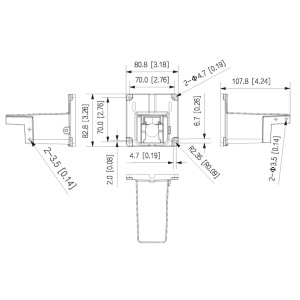 PTZ IP-KAAMERA VÄLISTINGIMUSTESSE SD3E410DB-GNY-A-PV TiOC WizSense - 3.7 Mpx 4 ... 40 mm DAHUA