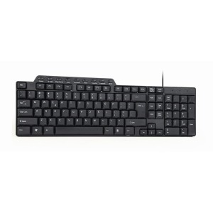 KEYBOARD MULTIMEDIA USB ENG/BLACK KB-UM-104 GEMBIRD