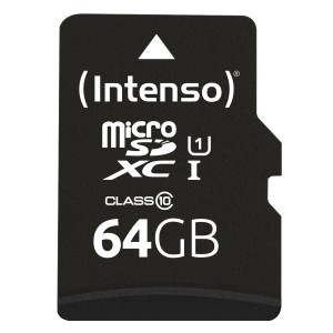 MEMORY MICRO SDXC 64GB UHS-I/W/ADAPTER 3423490 INTENSO