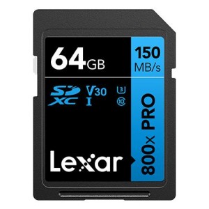 MEMORY SDXC 64GB UHS-I/LSD0800P064G-BNNNG LEXAR