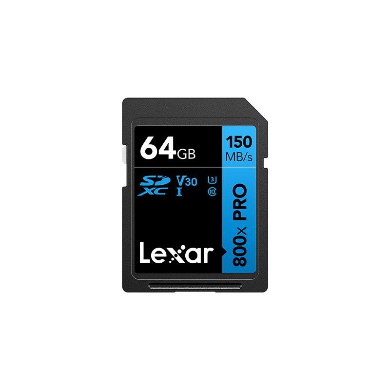 MEMORY SDXC 64GB UHS-I/LSD0800P064G-BNNNG LEXAR