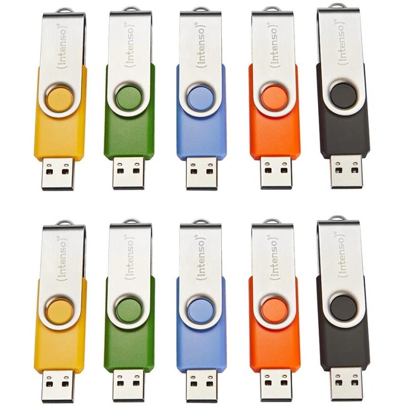 MEMORY DRIVE FLASH USB2 10X16G/MULTIPACK 3503571 INTENSO
