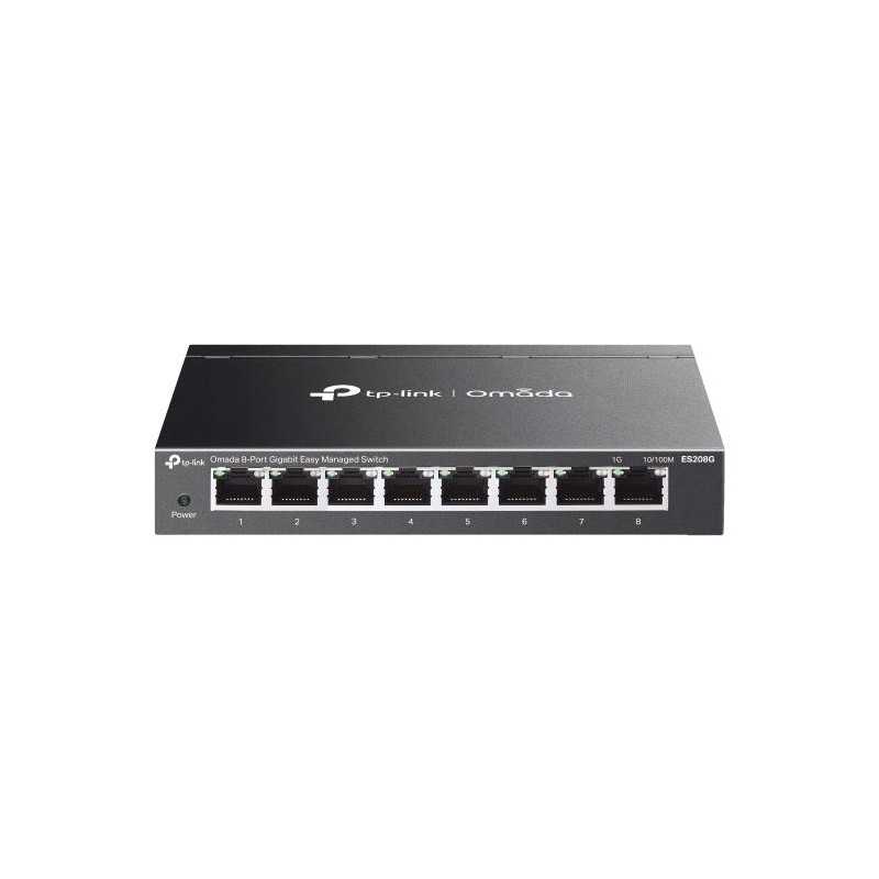 Switch|TP-LINK|Omada|ES208G|Type L2|ES208G