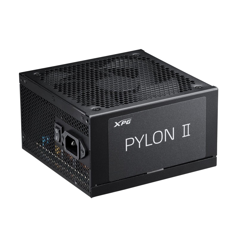 Power Supply|ADATA|XPG PYLON II|ATX 3.1|650 Watts|Efficiency 80 PLUS BRONZE|MTBF 100000 hours|PYLON650IIB-BKCEU