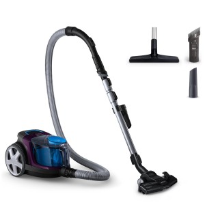 Vacuum Cleaner|PHILIPS|Canister/Bagless|750 Watts|Capacity 1.5 l|Noise 76 dB|Purple|Weight 4.5 kg|FC9333/09