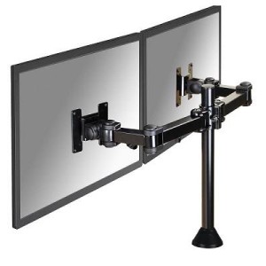 TV SET ACC DESK MOUNT BLACK/10-27" FPMA-D960DG NEOMOUNTS