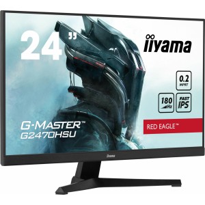LCD Monitor|IIYAMA|G2470HSU-B6|24"|Panel IPS|1920x1080|16:9|180Hz|Matte|0.2 ms|Speakers|Colour Black|G2470HSU-B6