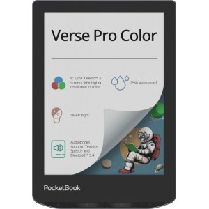E-Reader|POCKETBOOK|Verse Pro Color|6"|1072x1448|1xUSB-C|Wireless LAN|Bluetooth|Dark Blue|PB634K3-1-WW
