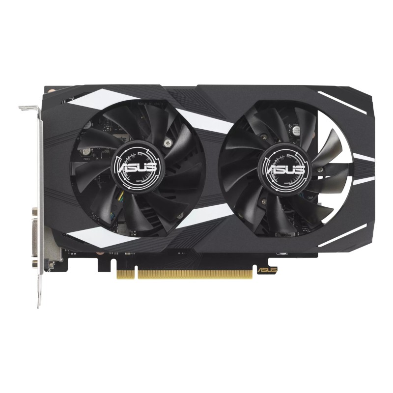 Graphics Card|ASUS|NVIDIA GeForce RTX 3050|6 GB|GDDR6|96 bit|PCIE 4.0 16x|Dual Slot Fansink|1xDVI-D|1xHDMI|1xDisplayPort|DUAL-RT