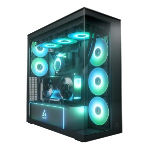 Case|ARCTIC|EATX|Black|Midi Tower|PC|Xtender VG (Mirror Black)|ACPCC00019A