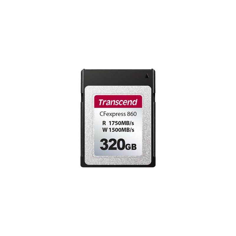 MEMORY COMPACT FLASH 320GB/CFE TS320GCFE860 TRANSCEND