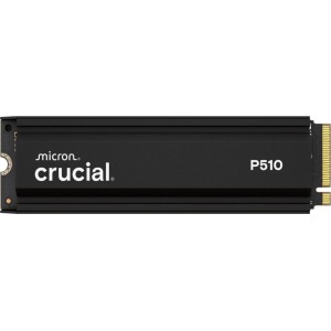 SSD|CRUCIAL|P510|1TB|M.2|PCIe Gen5|NVMe|TLC|Write speed 9500 MBytes/sec|Read speed 11000 MBytes/sec|TBW 600 TB|CT1000P510SSD5