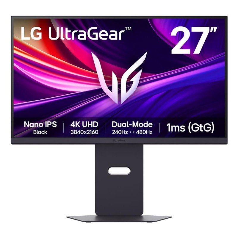 LCD Monitor|LG|27G850A-B|27"|Gaming/4K|Pivot|Height adjustable|Tilt|Panel IPS|3840x2160|16:9|480Hz|1 ms|27G850A-B