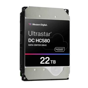 HDD|WESTERN DIGITAL ULTRASTAR|Ultrastar DC HC580|WUH722422ALE6L4 0F62785|22TB|512 MB|7200 rpm|3,5"|0F62785