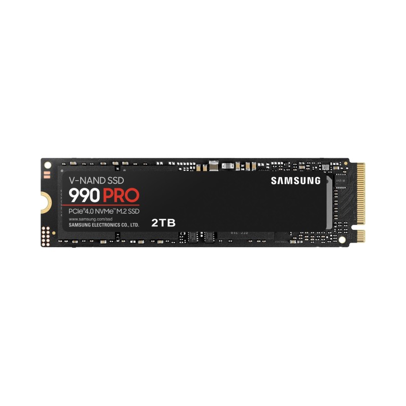 SSD|SAMSUNG|990 PRO|2TB|M.2|PCIE|NVMe|MLC|Write speed 6900 MBytes/sec|Read speed 7450 MBytes/sec|2.3mm|TBW 1200 TB|MTBF 1500000 
