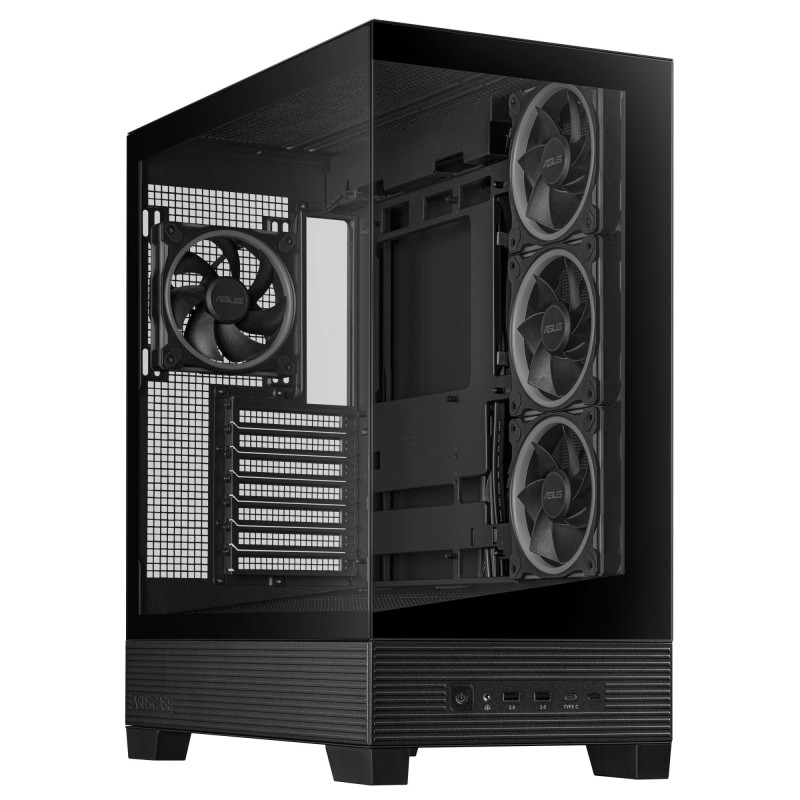 Case|ASUS|ASUS A31 PLUS Case|MidiTower|Case product features Transparent panel|ATX|BTX|MicroATX|MiniITX|Colour Black|A31PLUSTGAR